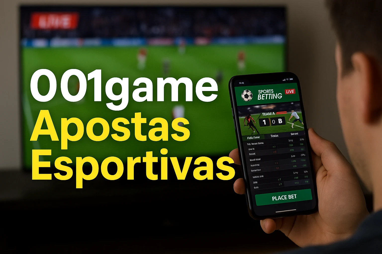 Aposte em apostas esportivas no cassino online 001GAME