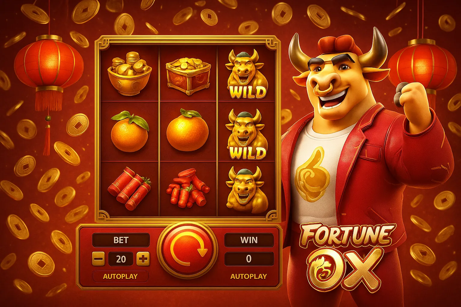 Fortune Ox no 001GAME - Aposte Agora e Reivindique Seus Ganhos