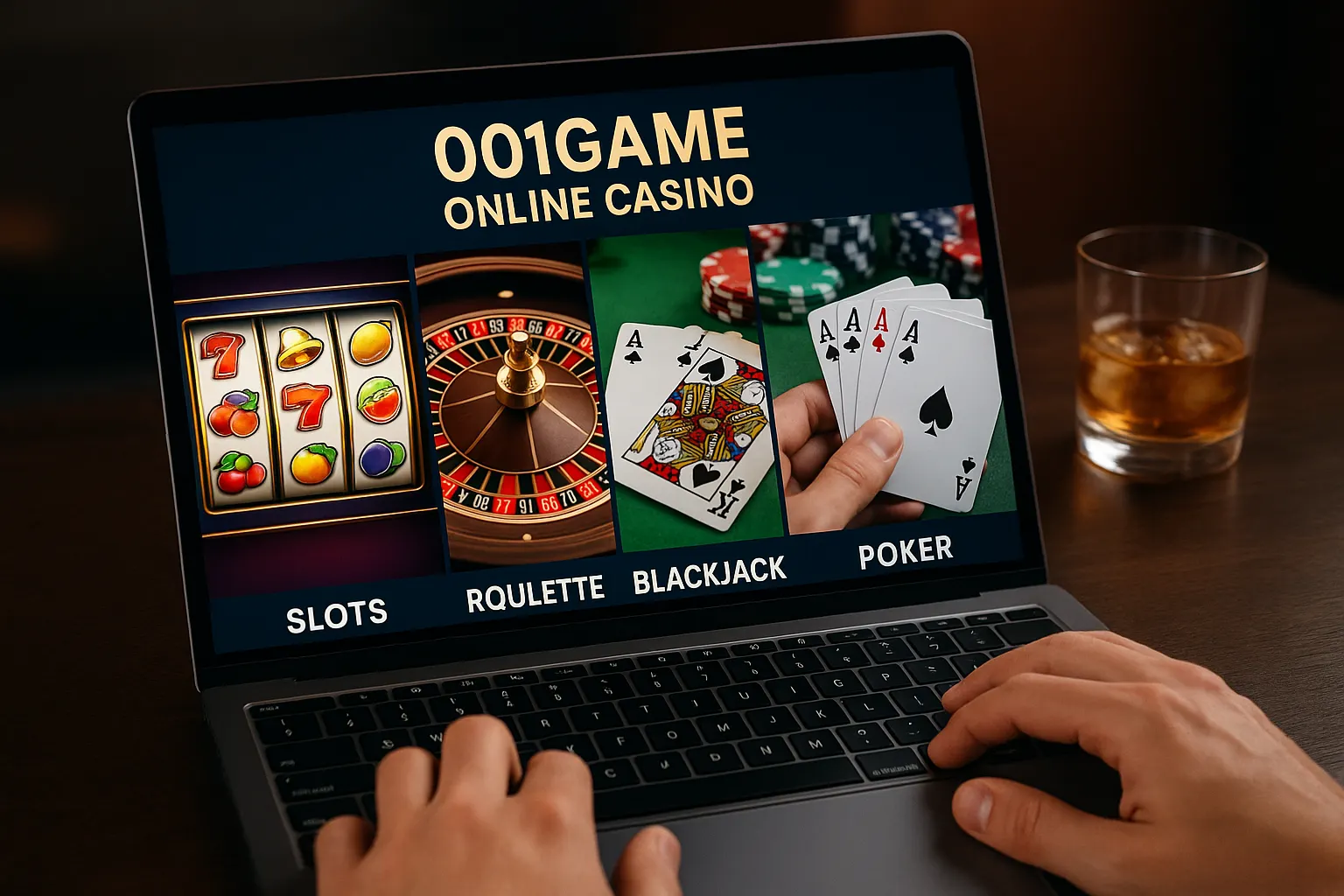 Jogos de cassino online 001GAME